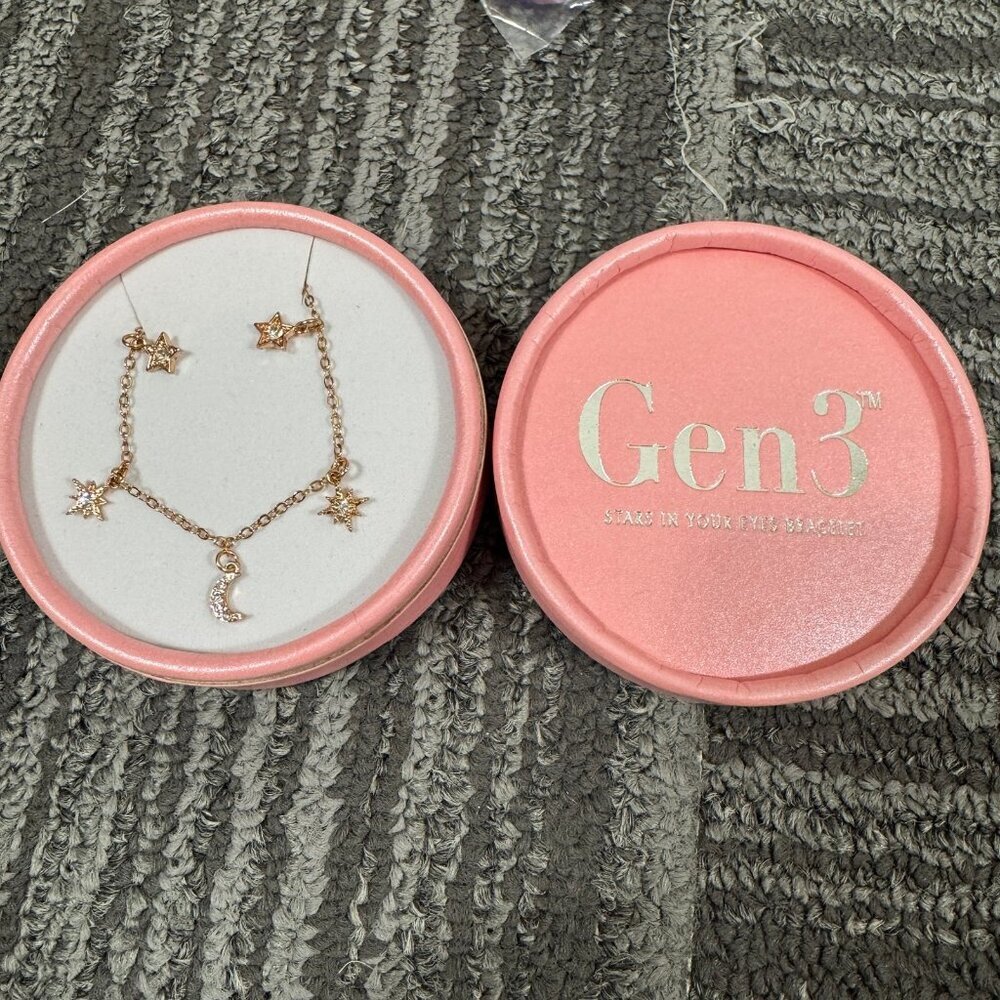 GenZ Stars & Moon Charm Bracelet